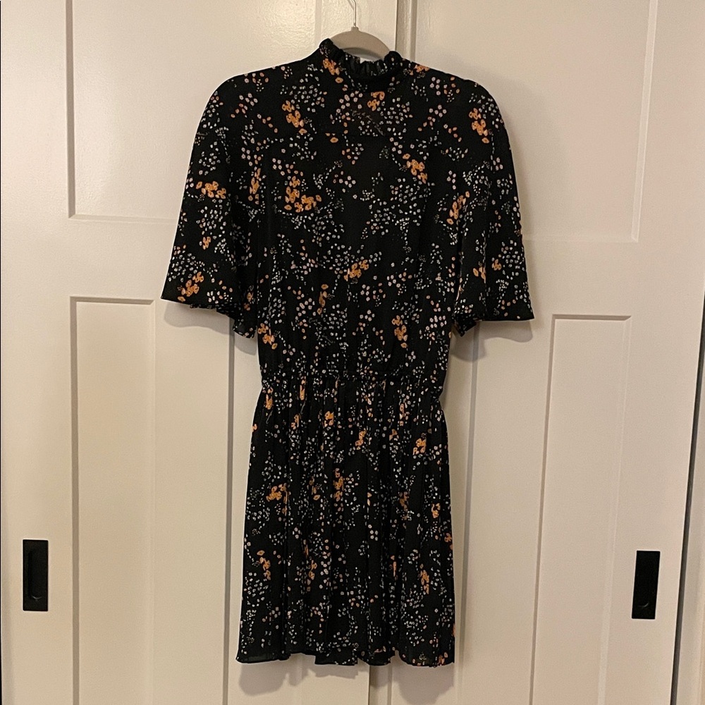 Zadig & Voltaire Black Flower Dress